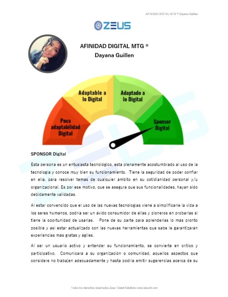 Teste de afinidade digital